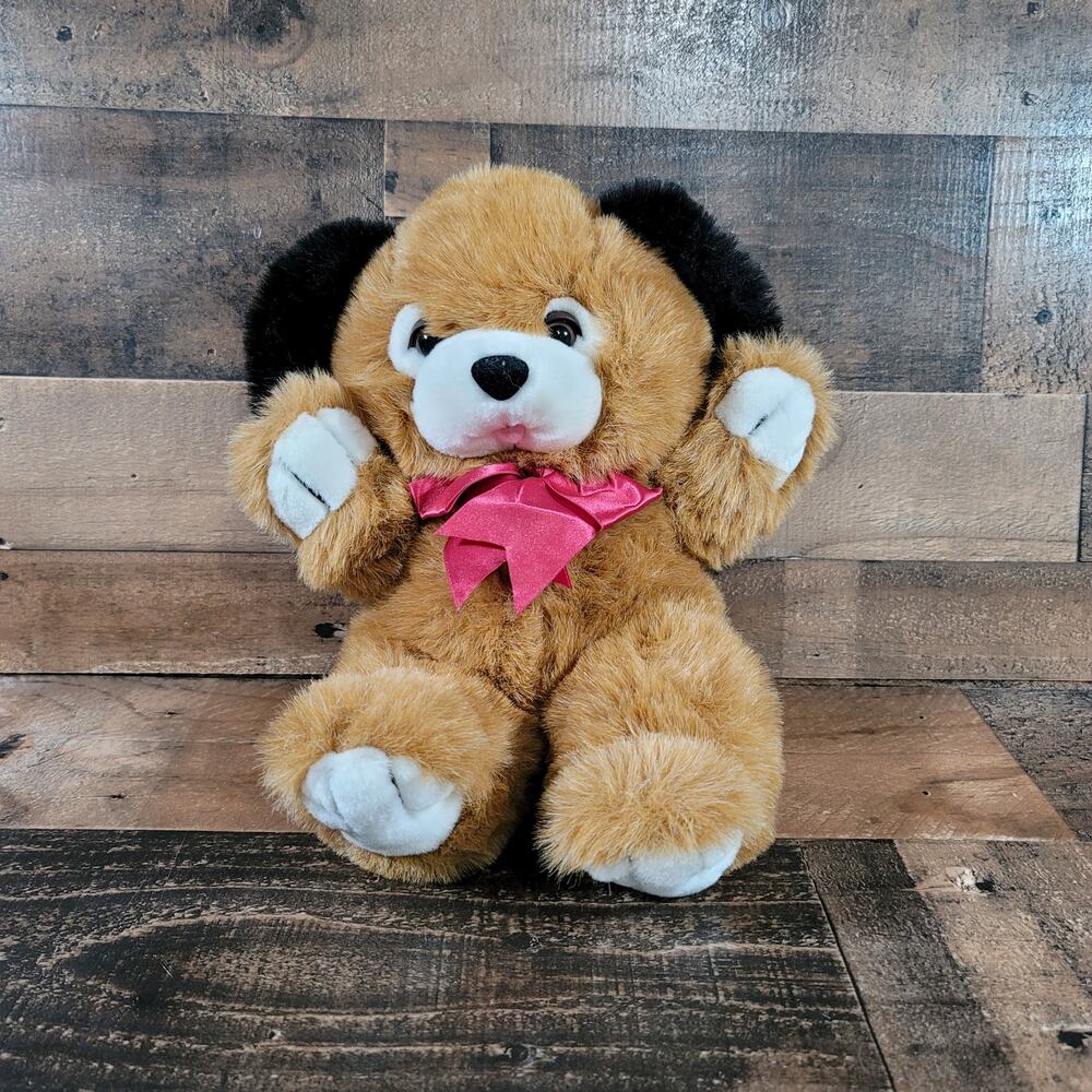 Vintage Hound Dog 14" Tall Adorable Soft and Cuddly Puppy Fairview Plush